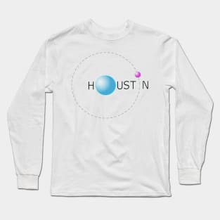 Houston, Space city Long Sleeve T-Shirt